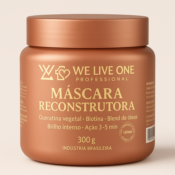 WE LIVE - MASCARA CABELO RECONSTRUTOR 300GR image 1